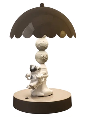 现代简约卡通宇航员高级感小夜灯