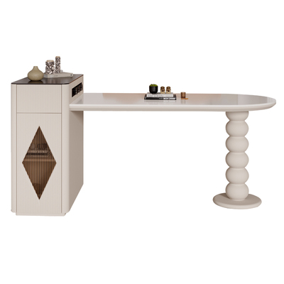 奶油风岛台餐桌YHMJ/栐和美家