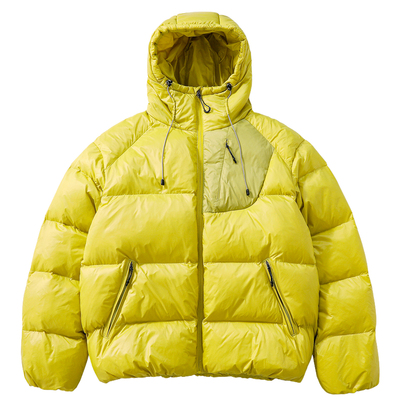 冬季户外机能风连帽棉服男女