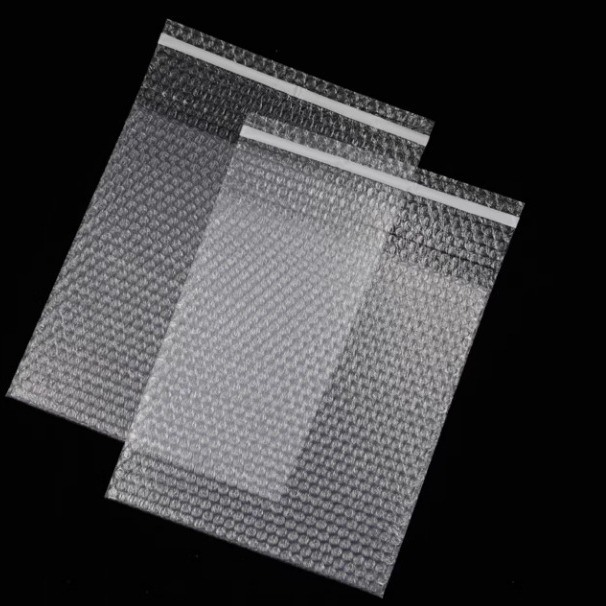 全新料物流打包气泡袋粘胶袋自单快递加厚气泡封口泡泡袋双层防震