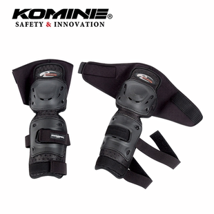 KOMINE四季摩托骑士骑行防摔通风长款户外越野护腿防摔护膝SK-607
