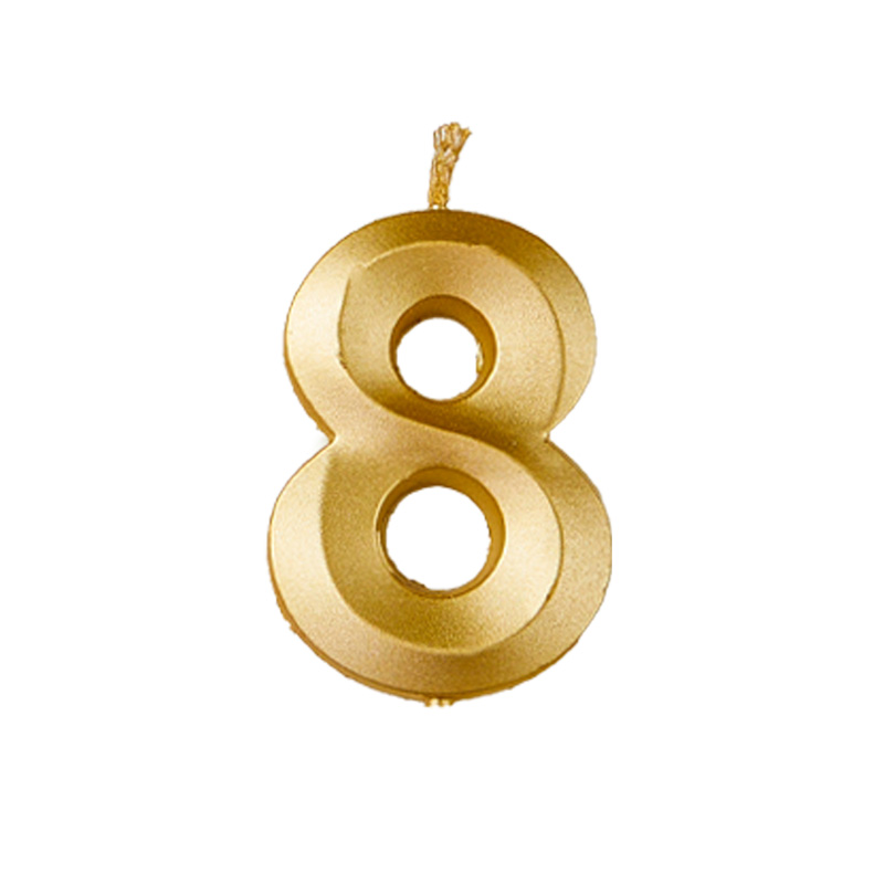 食客工具 生日蜡烛蛋糕装饰网红创意小熊蜡烛数字彩色火焰蜡烛