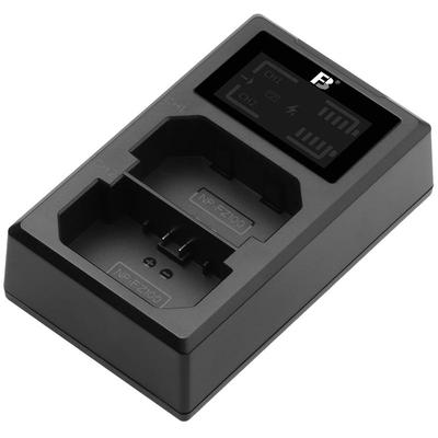 沣标MD3双槽快速充电器PD协议快充Type-C直充索尼FZ100佳能LP-E6NH E6P座充USB富士W235液晶双充尼康EL15电板