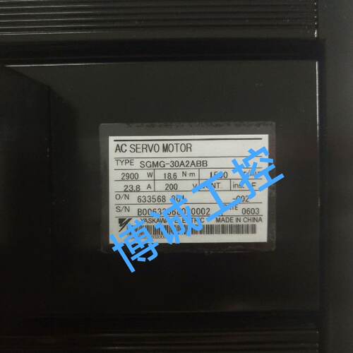 议价SGMG-30A2ABB伺服电机，，搬迁适用