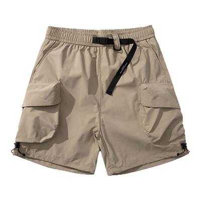 98SQUID 美式户外大口袋休闲工装五分裤宽松速干运动机能风短裤潮