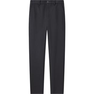 九牧王男装2025秋冬新款时尚有型罗马针织商旅便装裤休闲裤男裤