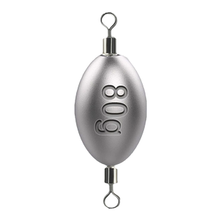 钓鱼双环子弹橄榄铅带8字环铅坠防挂底远投路亚海钓水滴通心铅坠1