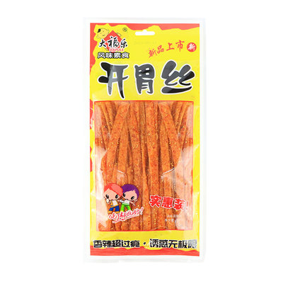大福乐开胃丝辣条168g大包面筋