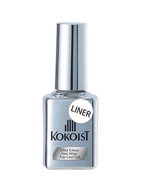 现货日本kokoist 抗菌功能胶 超亮免洗封层 持久耐磨 细刷款LINER