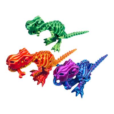 3D打印恐龙侏罗纪咬手指儿童玩具