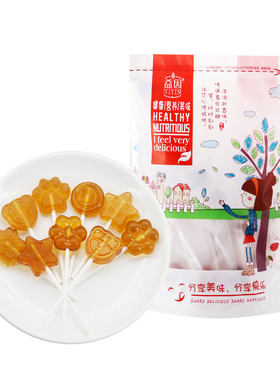 无糖梨膏棒棒糖健康营养无添加剂