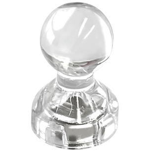 冰箱贴磁吸粒洞洞板配件磁钉照片拍立得装饰吸铁石透明小磁铁图钉