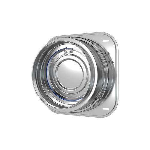 雨虹飞鱼不锈钢抽油烟机止逆阀厨房专用烟道排烟管耐高温止回阀