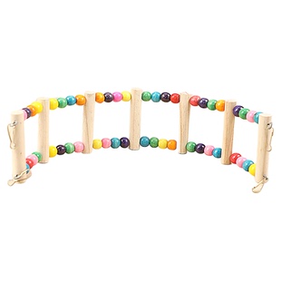 冠之亚鹦鹉解压秋千云梯吊环爬梯虎皮玄凤鸟笼梯子啃咬攀爬玩具