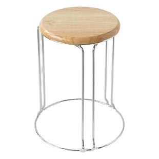 实木圆凳家用可叠放餐饮凳子简约木头饭店板凳餐厅备用加厚圆登子