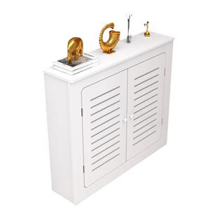 地暖分水器遮挡罩地热阀门水表下水管遮丑挡板暖气片遮挡装饰防水