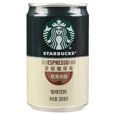 星巴克星倍醇小绿罐即饮咖啡饮料