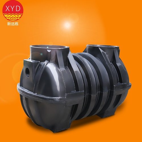 滚塑成型 一户一吨 新农村改造家用化粪池 成品隔油池 塑料化粪池