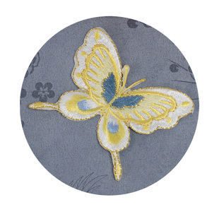 古风精美绣花布贴汉服旗袍补破洞中国风装饰家居布艺补丁贴绣片