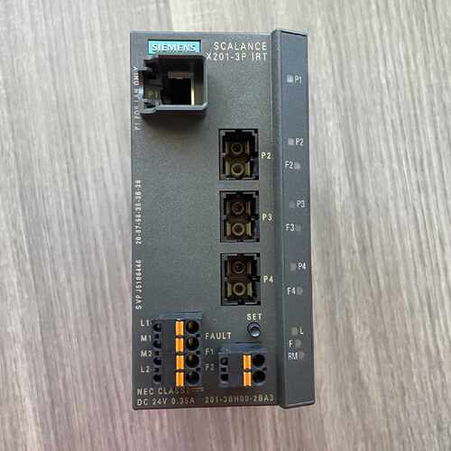 议价原装拆机西门子X201-3P IRT交换机模块6GK5201-3BH00-2BA3九
