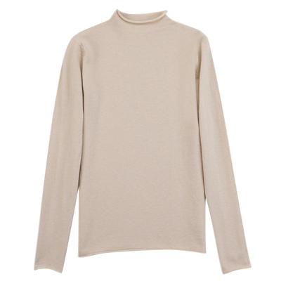 2024秋季新款半高领女中领羊绒衫