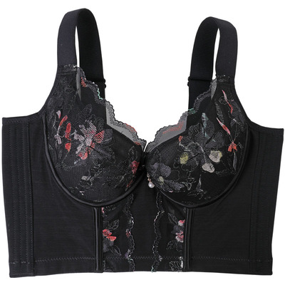 调整型内衣女七排扣聚拢薄款文胸