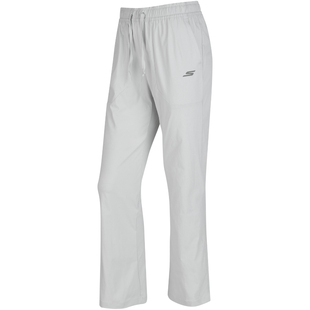 斯凯奇速干凉感微喇长裤女子2026春夏户外运动休闲裤透气喇叭裤子