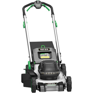 亚特自走式新款电动割草机充电式大功率草坪修剪机锂电池打除草机