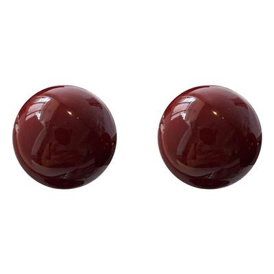 DSTYLE欧美复古简约滴釉圆球耳环