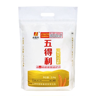 五得利八星雪花5斤10斤面粉