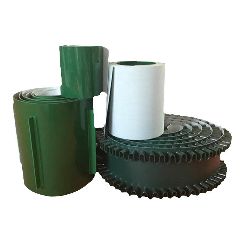PVC PU输送带绿色流水线物流快递传送带输送机轻型食品级传输皮带