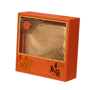 羊肚菌包装盒礼品盒空盒子野生羊肚菌干货250克新鲜菌类伴手礼盒