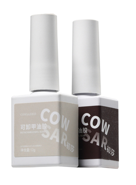 咖啡卡其色甲油胶2026新款美拉德巧克力焦糖奶茶色美甲专用光疗胶