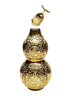 玄熙阁铜葫芦客厅办公室桌面摆件