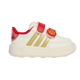 阿迪达斯「小蛋仔」红色新年款BREAKNET 2.0 CF CNY婴童鞋 KJ1691