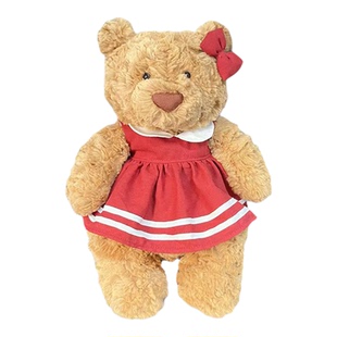 巴塞罗熊衣服36cm着替红豆裙子jellycat28cm47cm娃衣毛绒玩偶换装