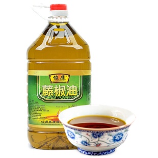 四川汉源藤椒油5L餐饮大桶装 特产特麻花椒油批发 俊康麻椒油商用