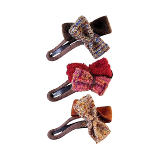 蝴蝶结鸭嘴夹高级感2025新款发夹女半扎一字抓夹安全鲨鱼夹子发饰