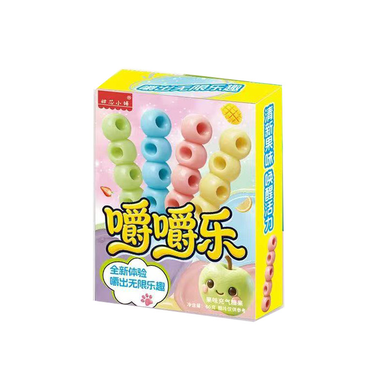 甜芯小铺嚼嚼乐水果味糖果可食用网红咀嚼软糖解馋儿童休闲小零食