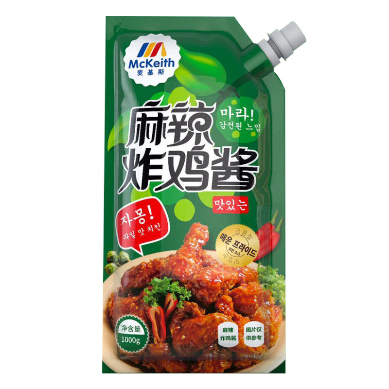 麦基斯麻辣炸鸡酱1kg韩式商用