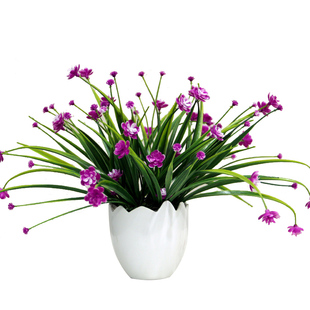 满天星仿真花假花客厅塑料花束装饰花插花餐桌摆花干花艺冰箱摆件