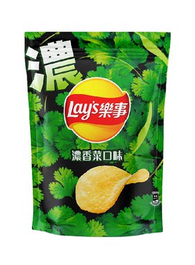 乐事浓香菜味低温油炸薯片580g