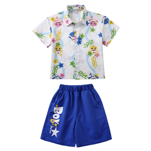 80年代怀旧儿童服装复古港风男童童装套装幼儿园舞蹈走秀演出服90