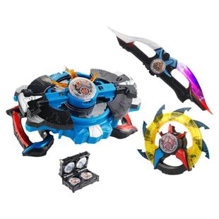 罗的布变身器玩具布鲁罗索光轮头镖极水晶回旋闪光召唤器儿童套装