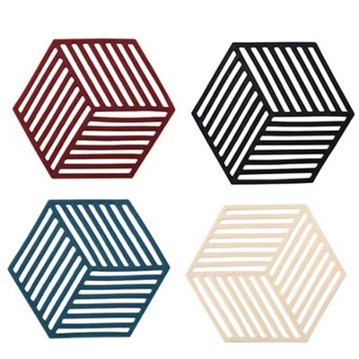 隔热垫耐高温硅胶防烫垫餐桌垫卡通餐垫家用杯垫砂锅垫子碗盘垫子