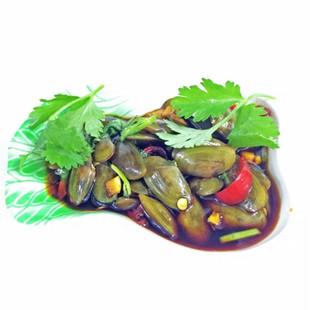 海瓜子即食罐装潮汕生腌海鲜腌制水产贝类杂咸咸料鸠料昭泥螺