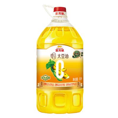 金龙鱼零反式脂肪大豆油5L