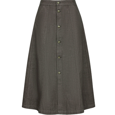 ONLY挺阔A字牛仔裙长裙半身裙