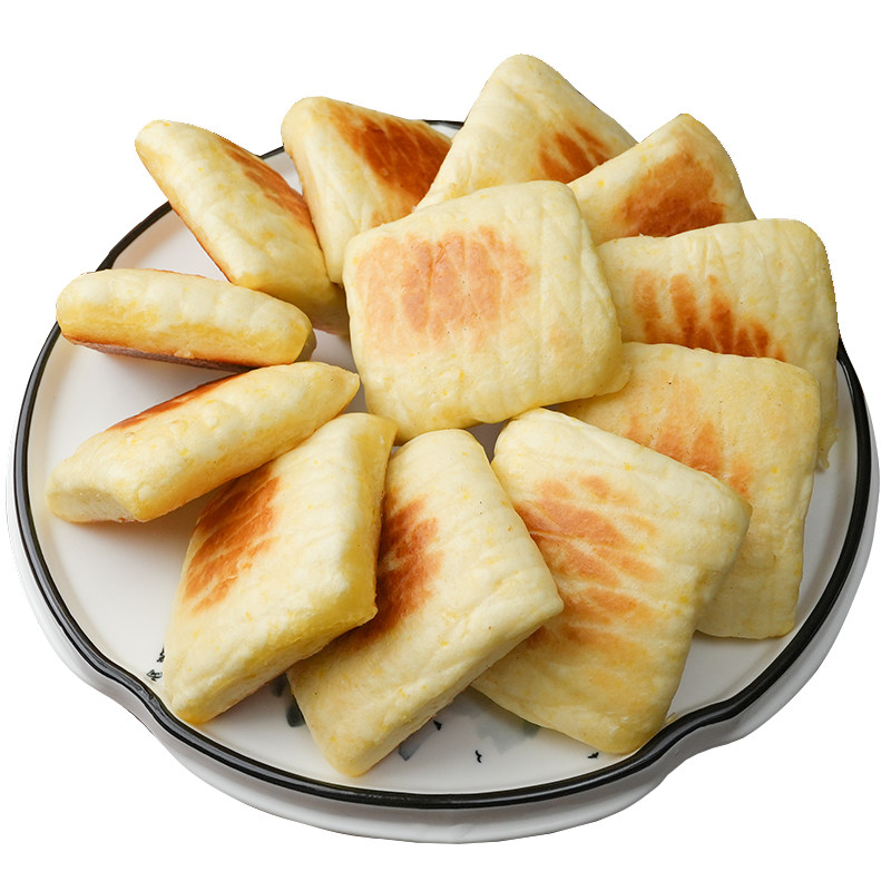 祥口福玉米粗粮煎饼点心早餐小吃