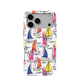 Acvoo涂鸦风彩帆小船夏日海港iPhone17Promax保护16适用于苹果15手机壳14防摔壳13不褪色12可水洗全包